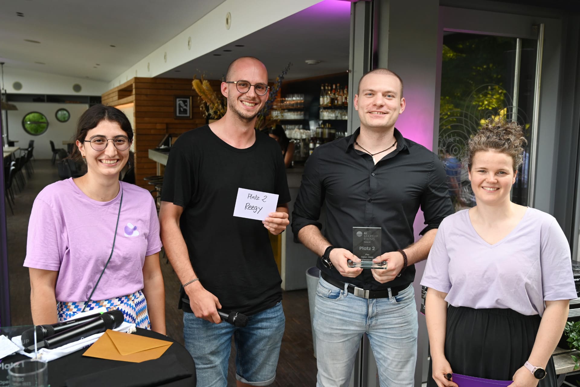 Reegy team at Hessian AI competition award ceremony